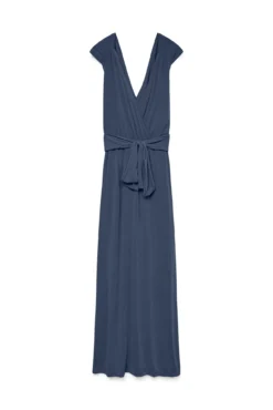 Vestido midi fluido
