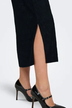 Vestido midi manga larga