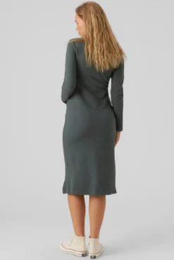 Vestido midi maternity