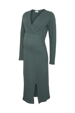 Vestido midi maternity