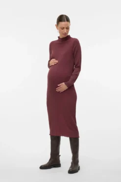 Vestido midi maternity