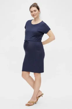 Vestido midi maternity