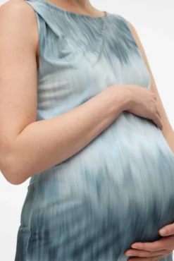 Vestido midi maternity