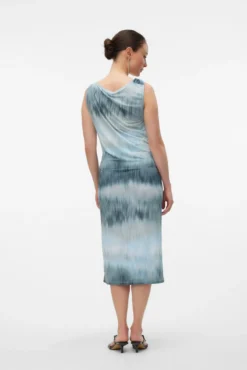 Vestido midi maternity