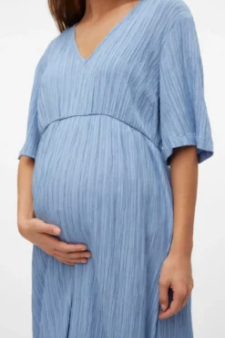 Vestido midi maternity