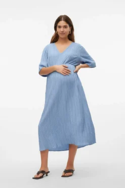 Vestido midi maternity