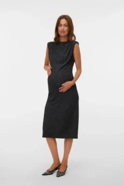 Vestido midi maternity