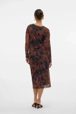 Vestido midi maternity