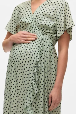 Vestido midi maternity y lactancia