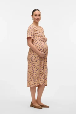 Vestido midi maternity y lactancia