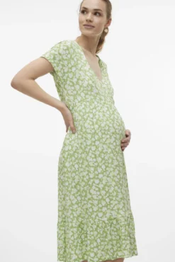 Vestido midi maternity y lactancia