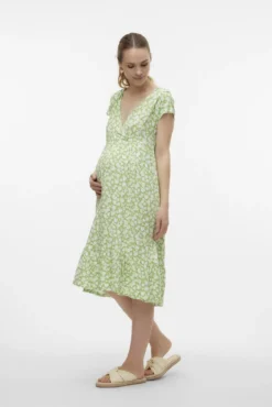 Vestido midi maternity y lactancia
