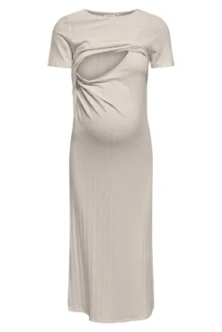Vestido midi sin mangas maternity y lactancia