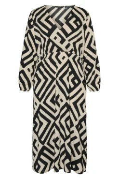 Vestido midi talla grande