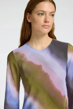 Vestido Midi Tie Dye confeccionado con viscosa