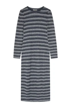 Vestido midi tubo space dye