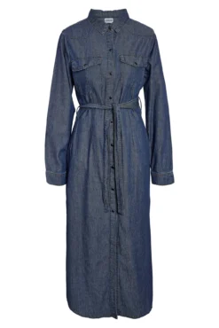Vestido midi vaquero