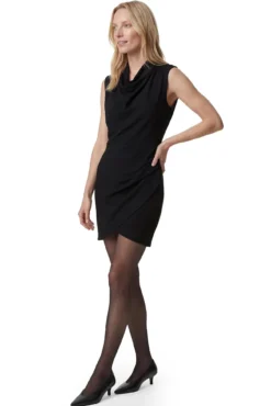 Vestido mini asimétrico
