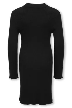 Vestido mini de canalé