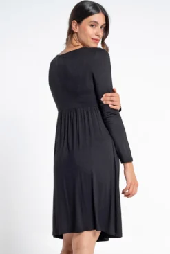 Vestido premamá evasée