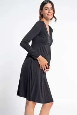 Vestido premamá evasée