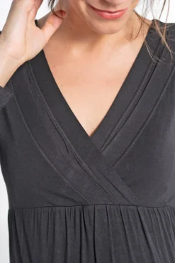 Vestido premamá evasée