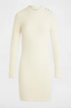 Vestido punto corto ajustado