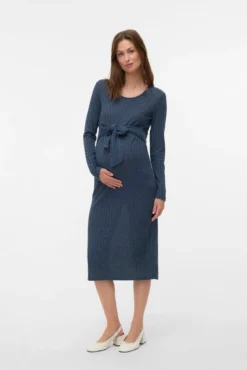 Vestido punto maternity