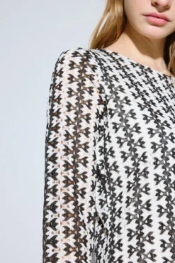 Vestido rayas bicolor
