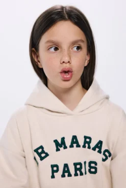 Vestido sudadera niña