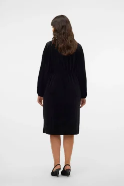 Vestido terciopelo talla grande