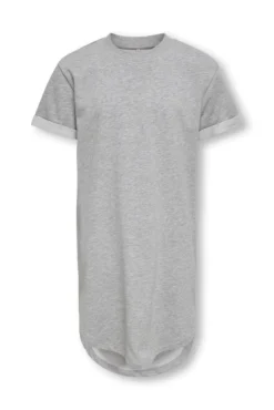 Vestido tipo camiseta de manga corta