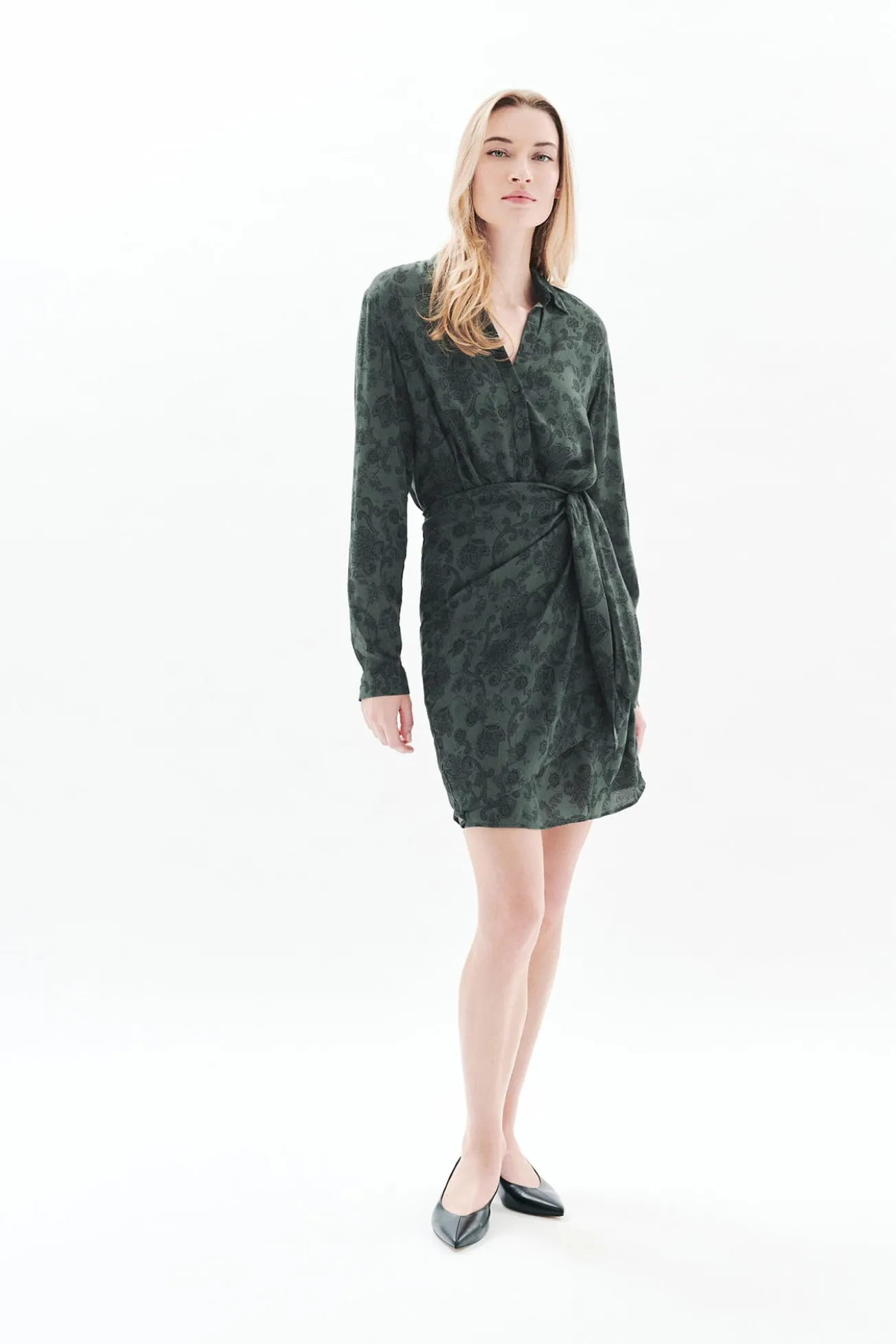 Vestido 100% viscosa