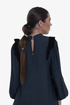 Vestido volantes