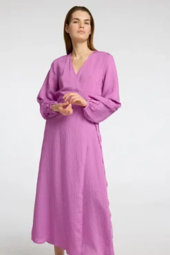 Vestido Wrap largo