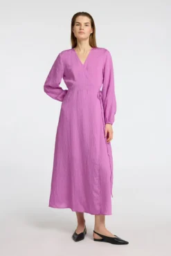 Vestido Wrap largo