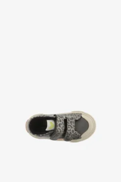Zapatillas altas de niña animal print