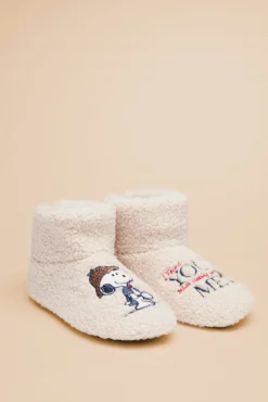 Zapatillas casa bota Snoopy Sherlock