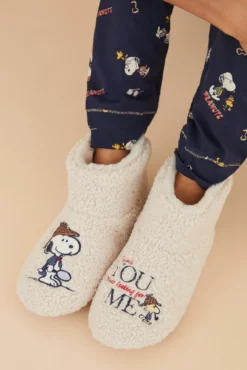 Zapatillas casa bota Snoopy Sherlock