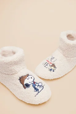 Zapatillas casa bota Snoopy Sherlock