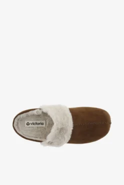 Zapatillas de casa de efecto ante