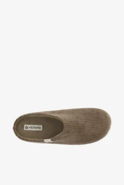 Zapatillas de casa de pana Victoria Norte